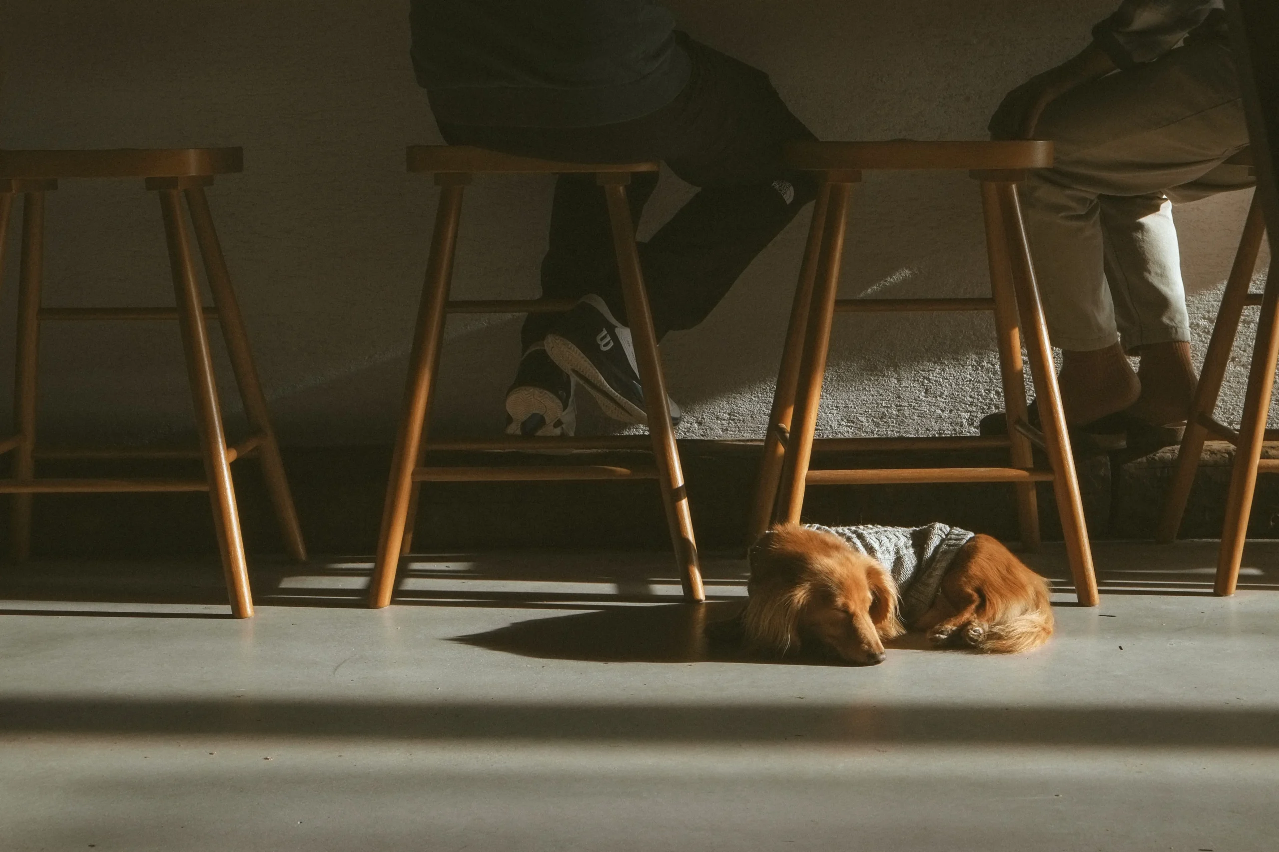 Creative lounge seating at The Purple Owl