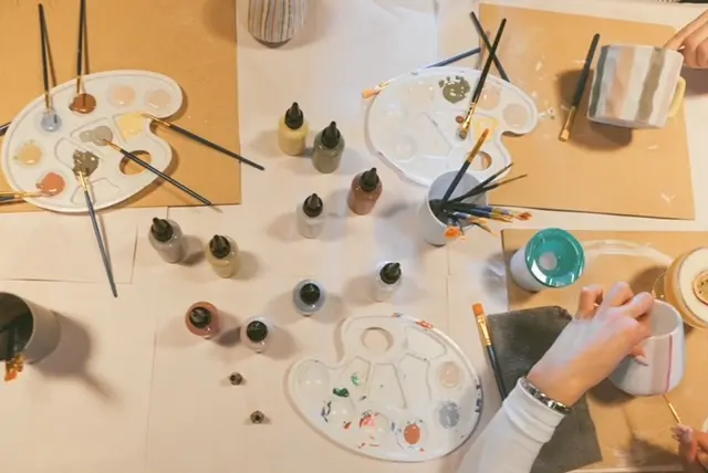 Pottery Painting at The Purple Owl